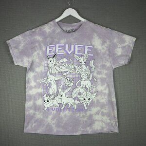 Evee Evolutions Purple Tie Dye Pokemon 2023 XL